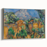 Cézanne Montagne Sainte-Victoire - Impressionist Landscape Print