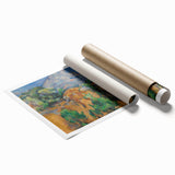 Cézanne Montagne Sainte-Victoire - Impressionist Landscape Print