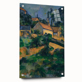 La Route Tournante à Montgeroult - Impressionist Art by Cézanne