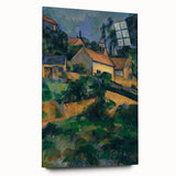 La Route Tournante à Montgeroult - Impressionist Art by Cézanne