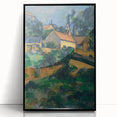 La Route Tournante à Montgeroult - Impressionist Art by Cézanne