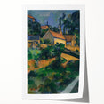 La Route Tournante à Montgeroult - Impressionist Art by Cézanne