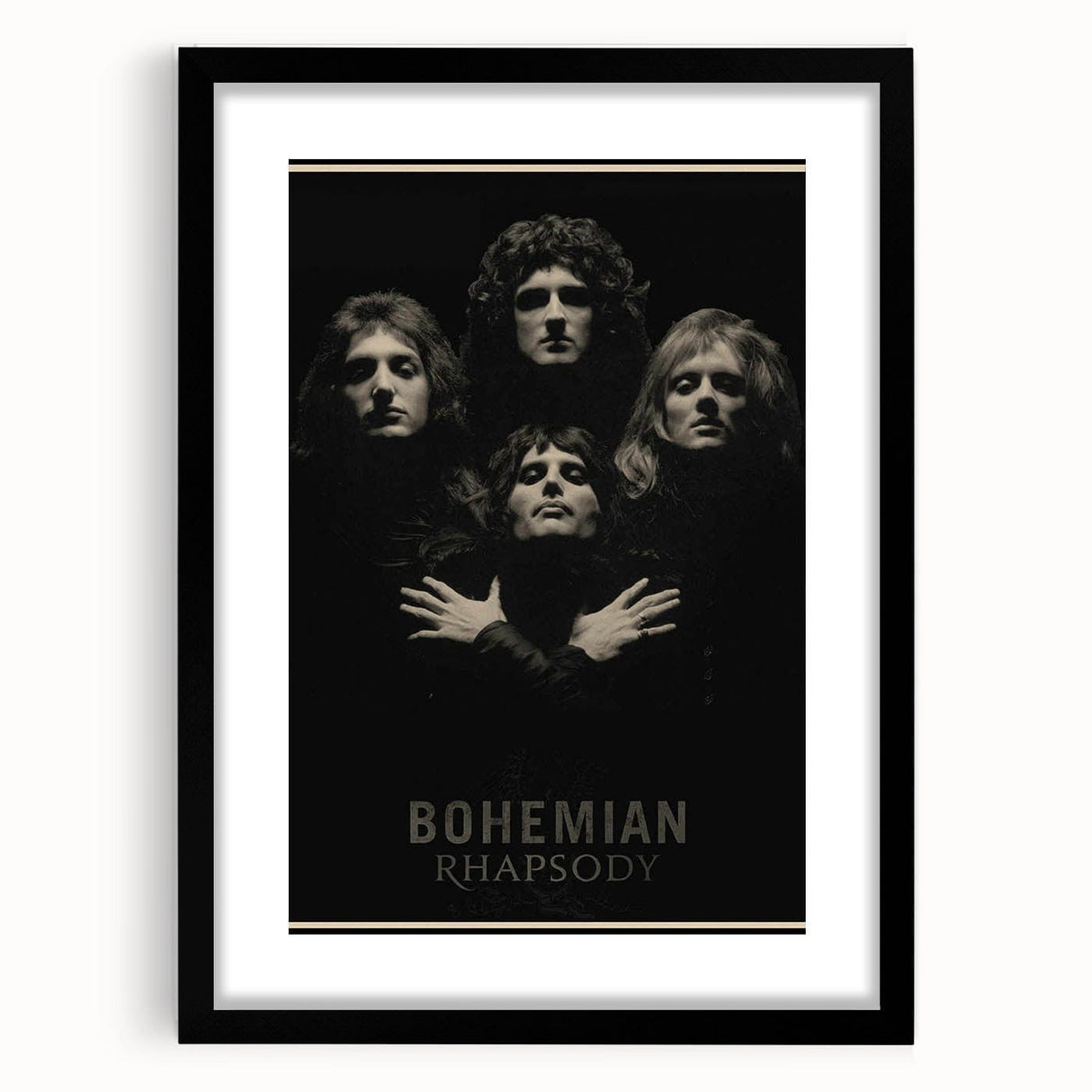 Queen Bohemian Rhapsody Classic Poster