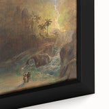 Romanticism Art: Apotheosis Study by Church - Sublime Landscape Print