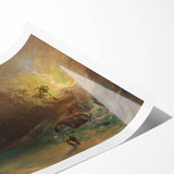 Romanticism Art: Apotheosis Study by Church - Sublime Landscape Print