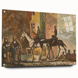 Expressionist Art: Victorious Return - Abstract Expressionism Print