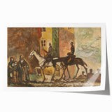 Expressionist Art: Victorious Return - Abstract Expressionism Print