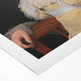 Romanticism Art: Portrait of Emilie Massmann by Eckersberg - Canvas Print