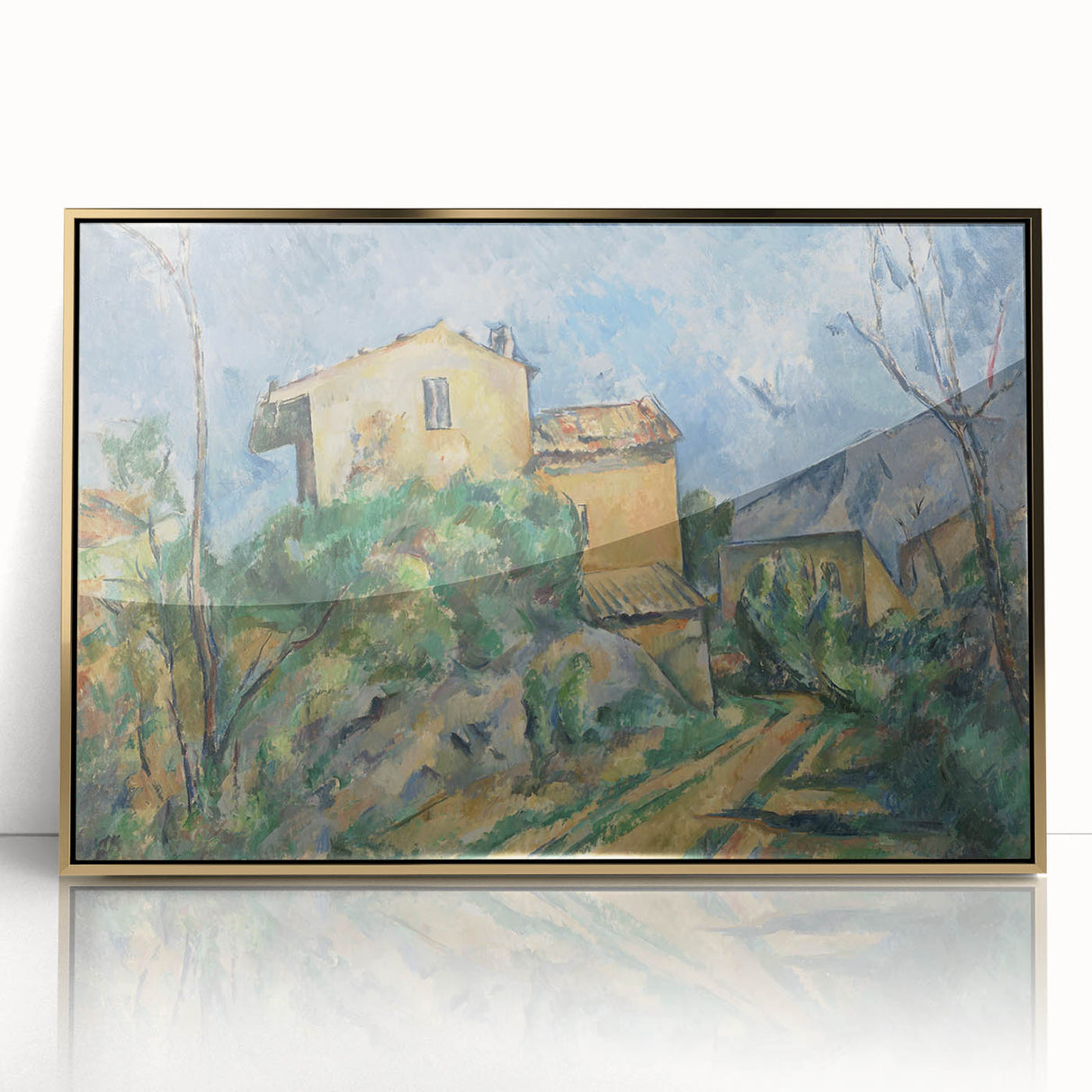 Cézanne Maison Maria with Château Noir - Impressionist Wall Art