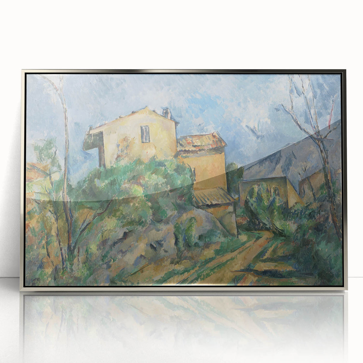 Cézanne Maison Maria with Château Noir - Impressionist Wall Art