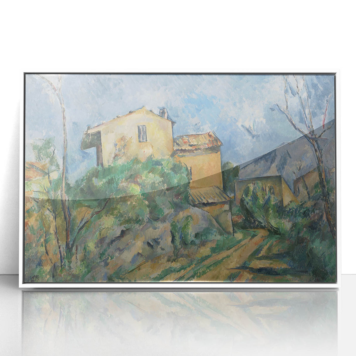Cézanne Maison Maria with Château Noir - Impressionist Wall Art