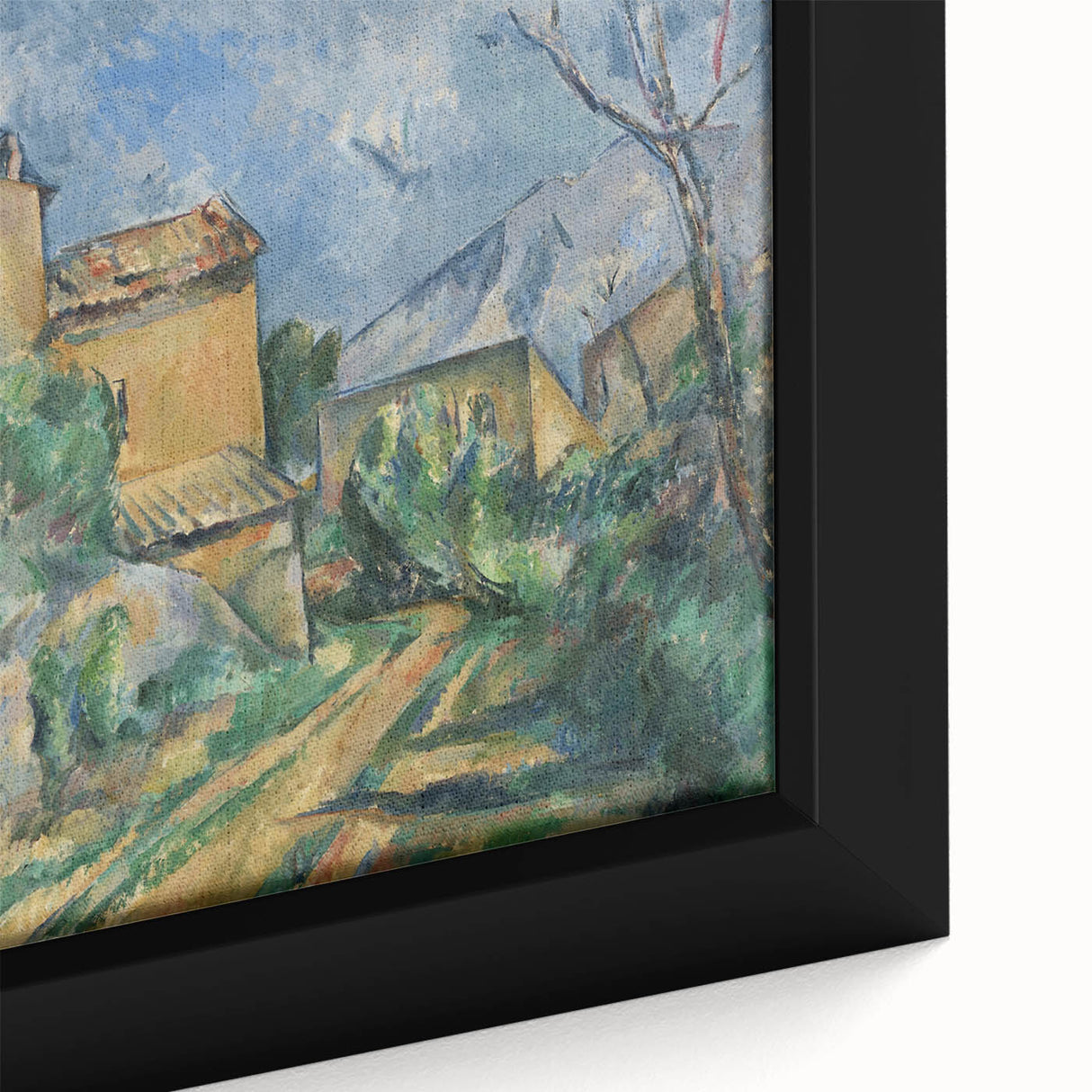 Cézanne Maison Maria with Château Noir - Impressionist Wall Art