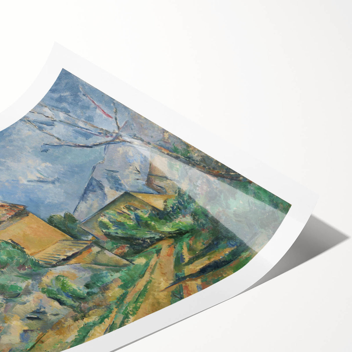 Cézanne Maison Maria with Château Noir - Impressionist Wall Art