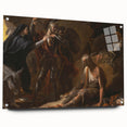 Romanticism Art: The Cave of Despair - Dramatic Historical Canvas Print