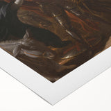 Romanticism Art: The Cave of Despair - Dramatic Historical Canvas Print