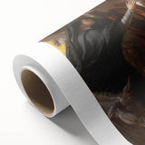 Romanticism Art: The Cave of Despair - Dramatic Historical Canvas Print