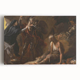 Romanticism Art: The Cave of Despair - Dramatic Historical Canvas Print