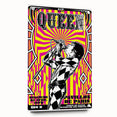 Queen Retro Poster Art - Bold Graphic Concert Print - Vintage Style