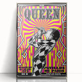 Queen Retro Poster Art - Bold Graphic Concert Print - Vintage Style