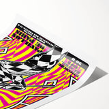Queen Retro Poster Art - Bold Graphic Concert Print - Vintage Style