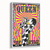 Queen Retro Poster Art - Bold Graphic Concert Print - Vintage Style
