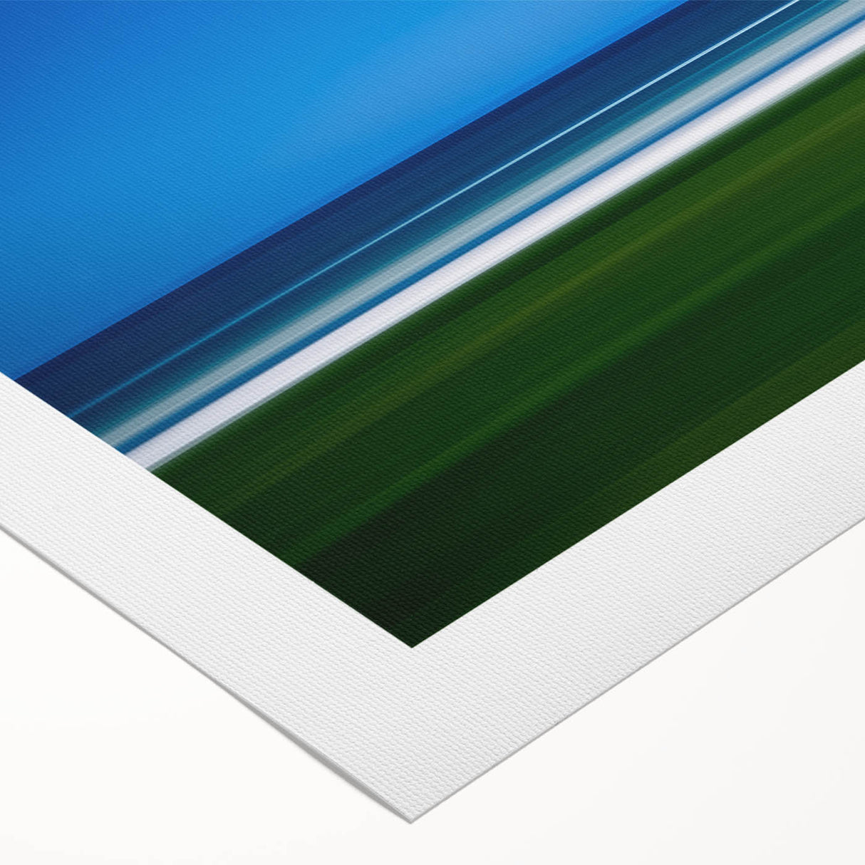 Minimal Horizon Blur – Dynamic Abstract Motion Wall Art Photography