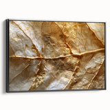 Framed canvas wall art showcasing a vibrant floral and botanical design with black accents, elegantly displayed from a side view, perfect for home decor.