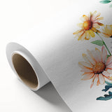 Wildflower Bouquet Girls Room Wall Art – Floral Nursery Print