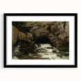 Realism Art Print - The Source of the Loue by Gustave Courbet Canvas
