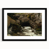 Realism Art Print - The Source of the Loue by Gustave Courbet Canvas