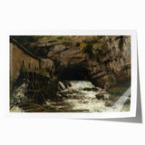 Realism Art Print - The Source of the Loue by Gustave Courbet Canvas