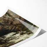 Realism Art Print - The Source of the Loue by Gustave Courbet Canvas