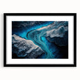 Extra large framed abstract print of a vibrant Icelandic landscape on textured canvas, ideal for living room decor.