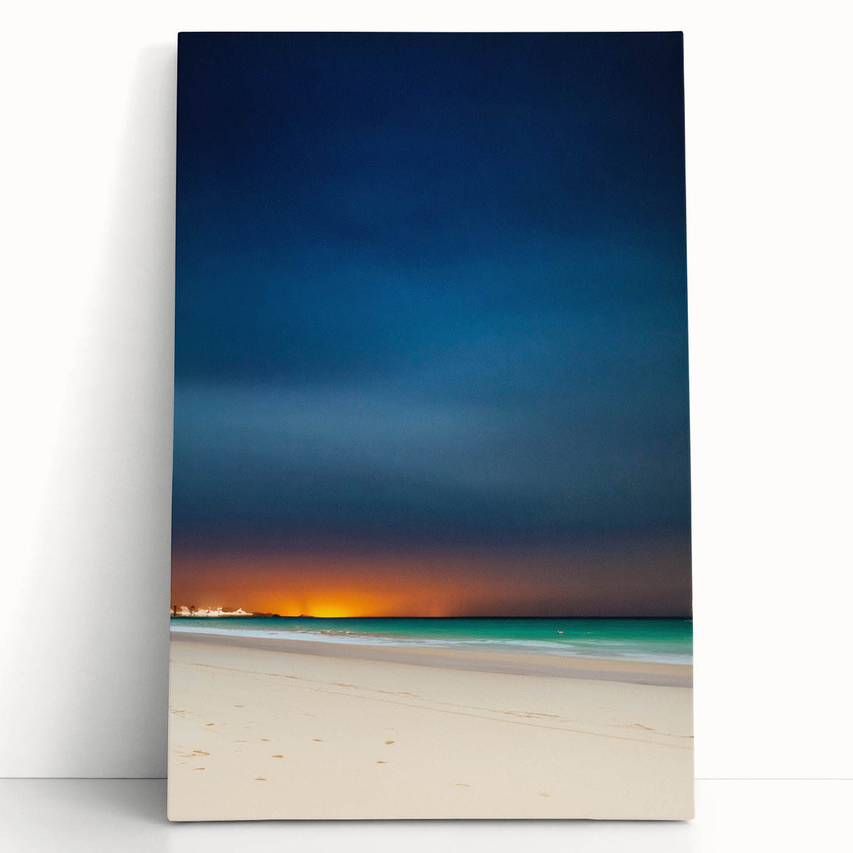 Black and white canvas print of Yucatán scenery, ideal for kitchen wall art or bedroom ambiance.