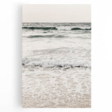 Large black and white abstract canvas print, ideal for kitchen wall art.