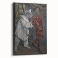 Impressionism Wall Art: Pierrot and Harlequin by Paul Cézanne Prints
