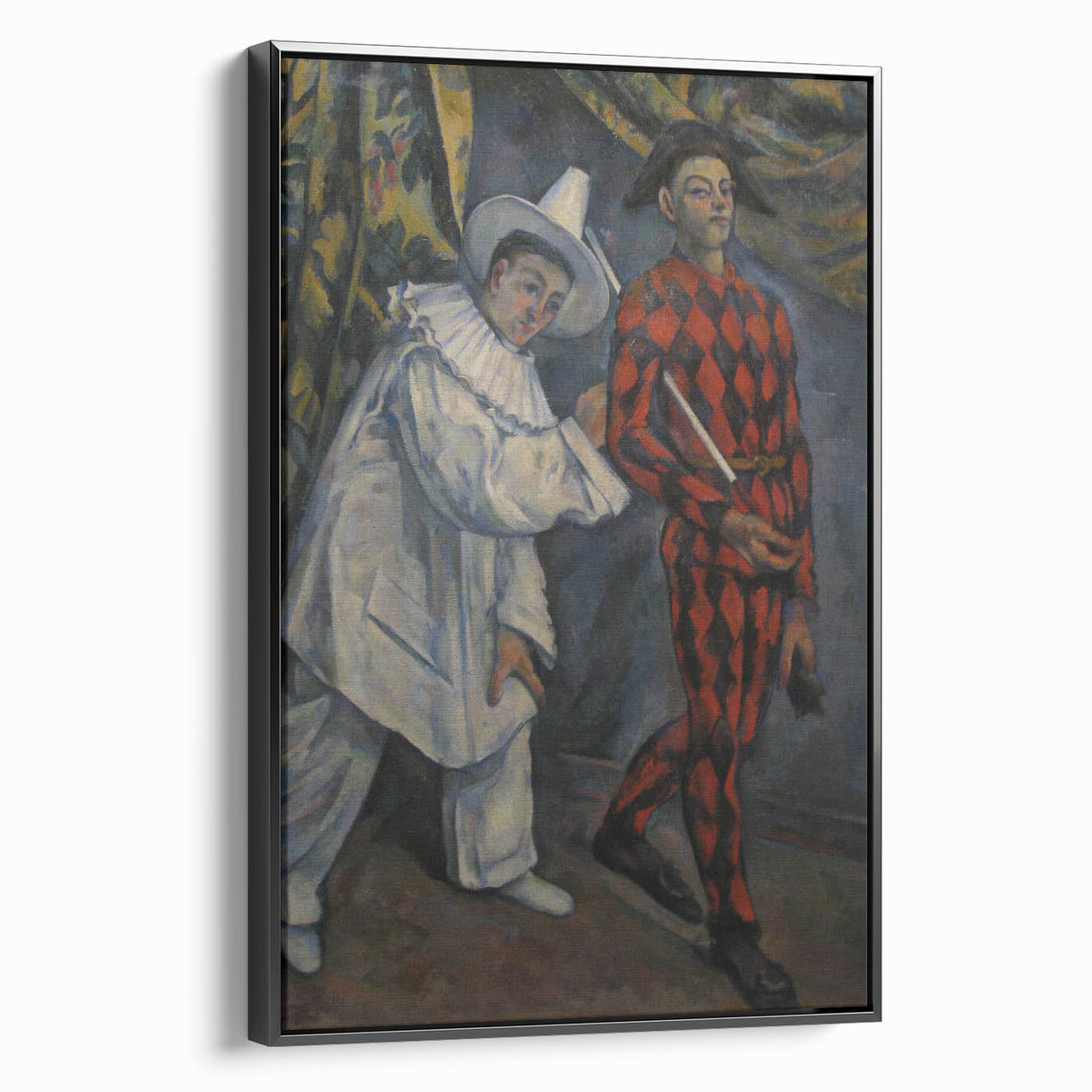 Impressionism Wall Art: Pierrot and Harlequin by Paul Cézanne Prints