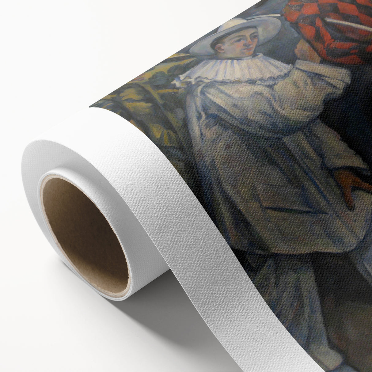 Impressionism Wall Art: Pierrot and Harlequin by Paul Cézanne Prints