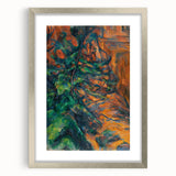 Impressionism Wall Art: Rocks and Branches by Paul Cézanne Prints