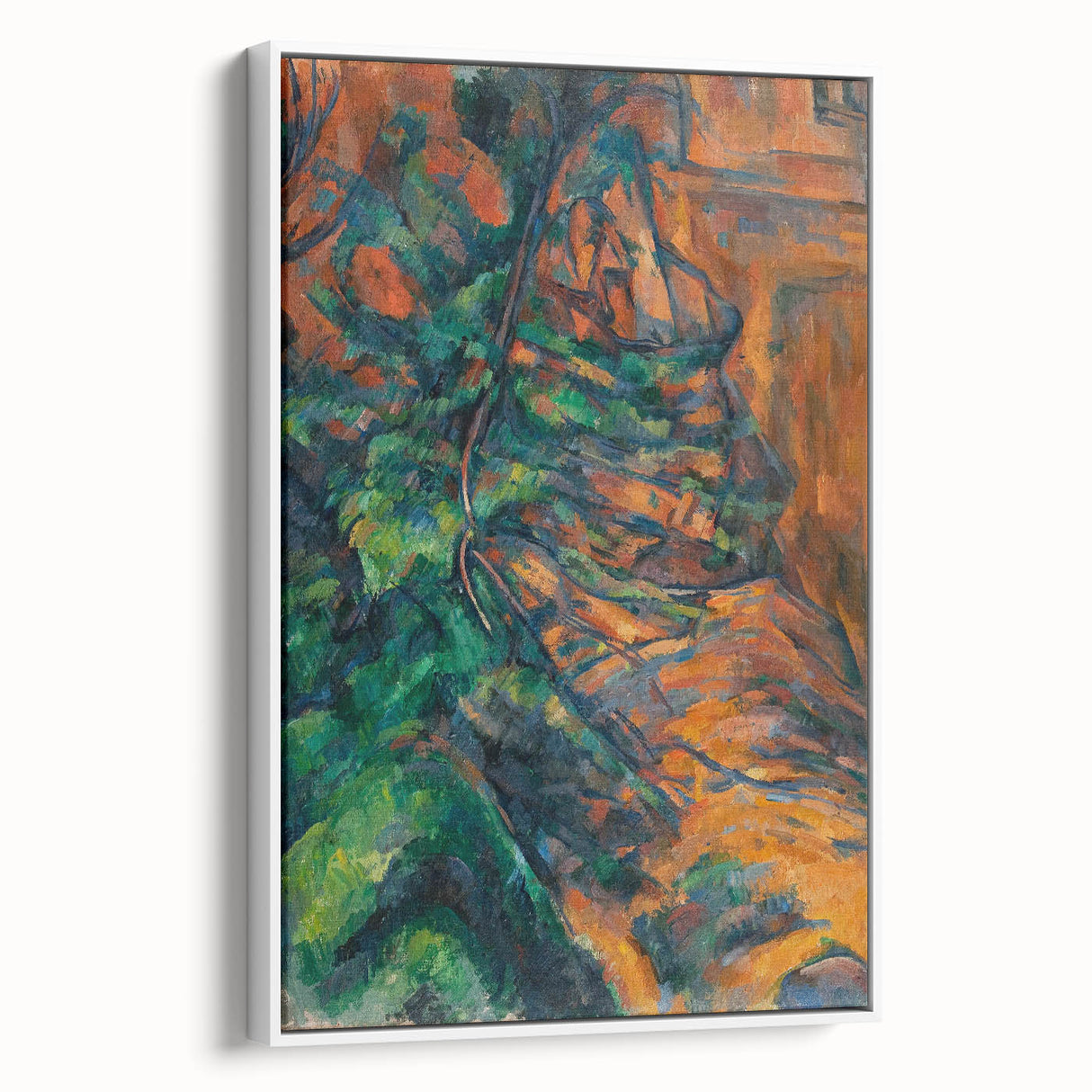 Impressionism Wall Art: Rocks and Branches by Paul Cézanne Prints