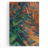 Impressionism Wall Art: Rocks and Branches by Paul Cézanne Prints