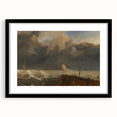 Famous Romantic Era Art: Dramatic Seascape at Port Ruysdael