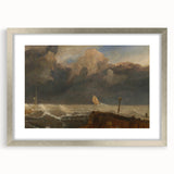 Famous Romantic Era Art: Dramatic Seascape at Port Ruysdael