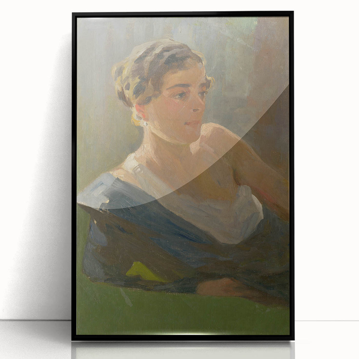 Modern Wall Art: Elegant Portrait of a Lady – Timeless Classic Decor