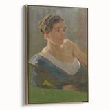 Modern Wall Art: Elegant Portrait of a Lady – Timeless Classic Decor