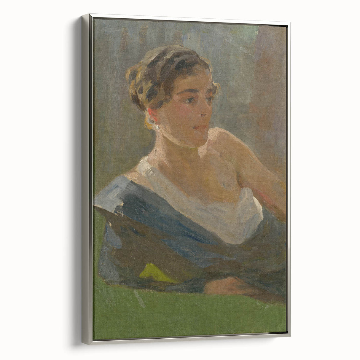 Modern Wall Art: Elegant Portrait of a Lady – Timeless Classic Decor