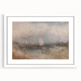 Romanticism Art: Sublime Seascape "Off the Nore"