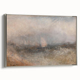 Romanticism Art: Sublime Seascape "Off the Nore"