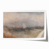 Romanticism Art: Sublime Seascape "Off the Nore"