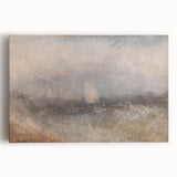 Romanticism Art: Sublime Seascape "Off the Nore"
